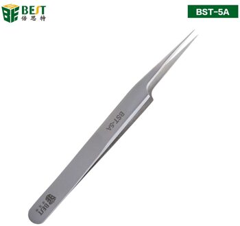 BST-5A Slijtvaste Zuurbestendig Industriële Gereedschappen Anti-Magnetische Pincet Wenkbrauwen Valse Wimpers Makeup Tools