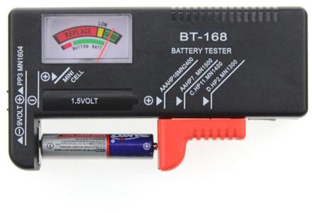 BT-168 Batterij Capaciteit Tester Batterijen Universal Knoopcel Batterij Colour Coded Meter Geven Volt Tester Checker BT168 #20
