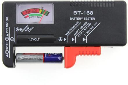 BT-168 Batterij Capaciteit Tester Smart Elektronische Power Indicator Meten Voor 9V 1.5V Aa Aaa Cell C D Batterijen