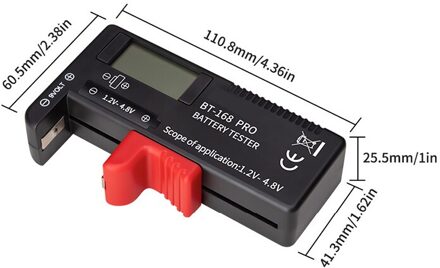 BT-168 Pro Digitale Batterij Capaciteit Tester Voor 18650 14500 Lithum 9V 3.7V 1.5V Aa Aaa Cell C D Batterijen Tester M05 20