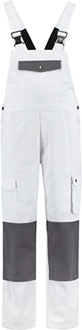 BT AM. Overall K_P | Tuinbroek Wit/Grijs - NL:64 BE:58