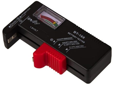 BT168 Draagbare Universele Digitale Batterij Tester Volt Checker Voor Aa Aaa 9V Button Meerdere Formaat Batterij Tester Checker