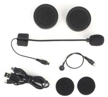 BT17 Motorfiets Waterdichte Bluetooth 5.0 Helm Hoofdtelefoon Oortelefoon Stereo Muziek Motorrijden Handsfree Headset