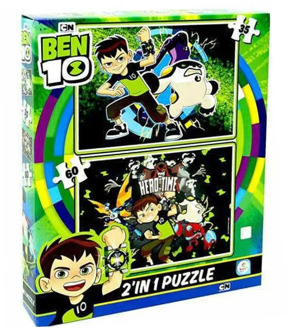 BTEN7614 BEN TEN 2 IN1 PUZZLE