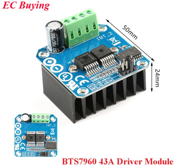 BTN7960 BTS7960 43A High-power Motor Drive Module 74HC224 H-bridge Semiconductor Refrigeration Smart DIY Car Drive Control