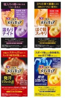 Bub Medicure Bath Salt Tablet Set Refreshing Recovery - 6 pcs