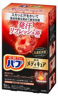 Bub Medicure Sweat Refreshing Bath Salt Tablet 6 pcs