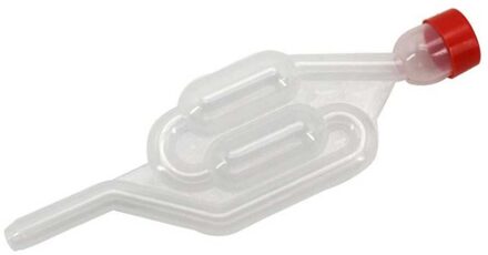 Bubble Luchtsluis S Type Luchtsluis One-Way Uitlaat Water Seal Valve Met Silicon Grommet Bier Wijn Gisting Air Lock brouwen #50G