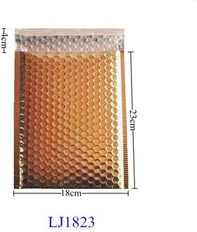 Bubble Mailer Bubble Envelop Geel Tassen Mailing Enveloppen Waterdichte Pakket Tas Poly Mailers Verpakking 10 Stuks LJ1823