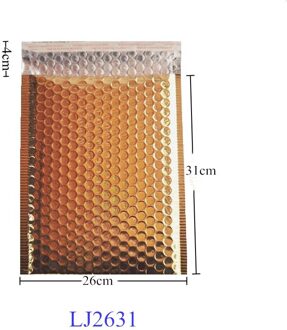 Bubble Mailer Bubble Envelop Geel Tassen Mailing Enveloppen Waterdichte Pakket Tas Poly Mailers Verpakking 10 Stuks LJ2631