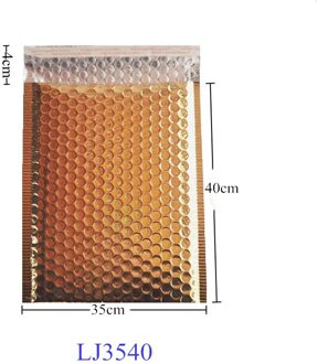 Bubble Mailer Bubble Envelop Geel Tassen Mailing Enveloppen Waterdichte Pakket Tas Poly Mailers Verpakking 10 Stuks LJ3540