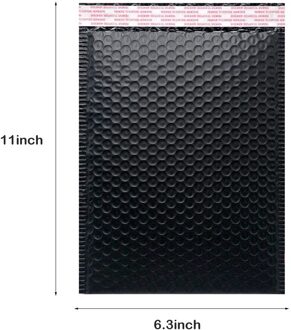 Bubble Mailers Gevoerde Enveloppen Foam Waterdicht Mailing Pakket Tas Gevoerd Poly Mailer Self Seal Enveloppen Zwart 25/50 stuks 18x26 50stk