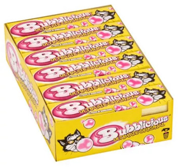 Bubblicious Bubblicious Bubble Gum Original 18 Stuks