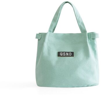 Bubm Multifunctionele Lunch Tas Boodschappentas, Container School Voedsel Opslag Zakken, thermische Voedsel Picknick Lunch Tassen Voor Vrouwen Kids groen