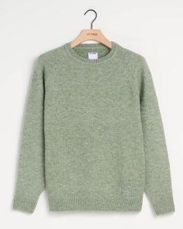 Buck crew-neck sweater - maat XXXL Groen