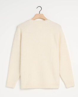 Buck crew-neck sweater Wit