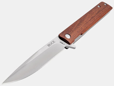 Buck Knives Decatur Wood Pe Clampack Mes Bruin - One size