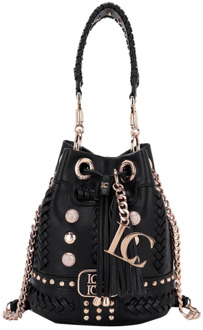 Bucket Bags La Carrie , Black , Dames - ONE Size