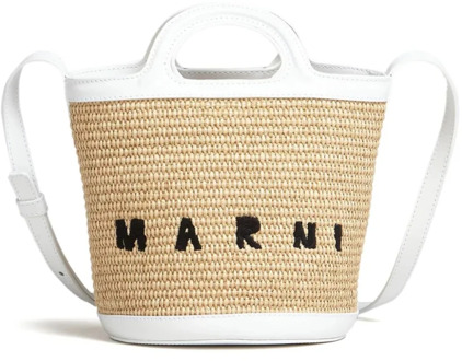 Bucket Bags Marni , Beige , Dames - ONE Size