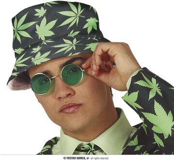 Bucket Hat Marihuana Multikleur - Print