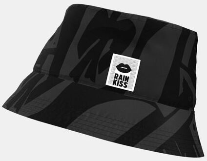 Bucket Hat Regenhoed Zwart - M/L