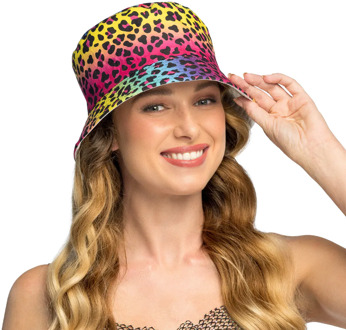 Bucket Hoed Rainbow Panter Multikleur - Print