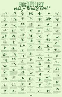 Bucketlistposter voor kids -  Stratier (ISBN: 9789463837217)
