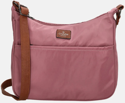 Buckingham schoudertas lichtpaars