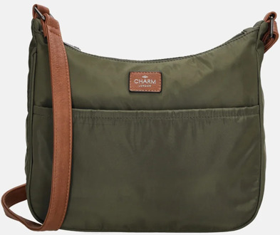 Buckingham schoudertas olijfgroen