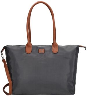 Buckingham shopper met 15.6 inch laptopvak L olifant grijs Antraciet