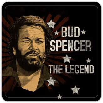 Bud Spencer Tin coasters The Legend 10 x 10 cm