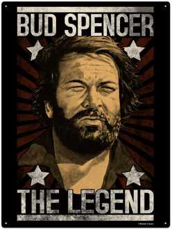 Bud Spencer Tin Sign The Legend 30 x 40 cm