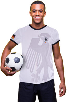 Budget T-Shirt Duitsland Volwassen Wit - Transparant