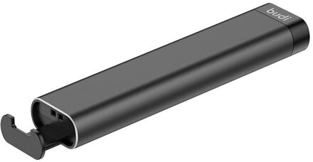 Budi Multifunctionele Smart Adapter Card Opslag Datakabel Kabel Tf Types Usb Reader 6 Kit Card Sim Multi-Kabel Doos Geheugen zwart