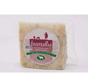 Buenalba/sheep cheese/Rosemary Cheese/cheese/size 250 gr. /Cheese/edible/Spain
