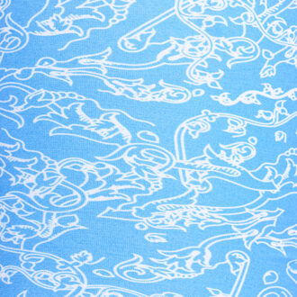 Buff Ademende en elastische stof half-seizoenen tubular 103000 unisex Blauw - One Size