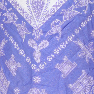 Buff Bandana met opdruk van lichte en zachte stof 59200 unisex Violet