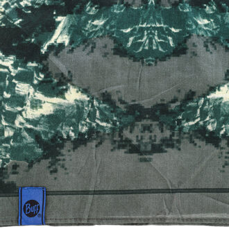 Buff Bandana voor gezicht en hals met lichte en veelzijdige stof 113700 unisex Groen