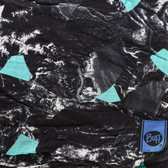 Buff Bedrukte oneindige hals 113800 unisex Zwart - One Size