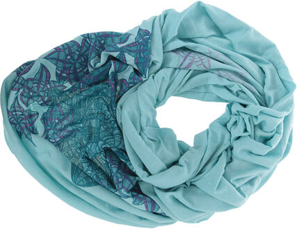 Buff Buisvormige hals en gezicht Infinito 38500 unisex - maat Turquoise