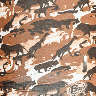 Buff Buisvormige halsband voor het halve seizoen 101500 Bruin