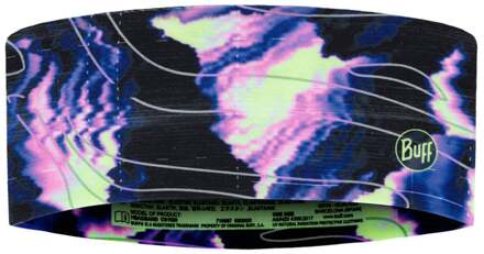 Buff CoolNet UV® Wide Hoofdband Unisex-blauw - nosize