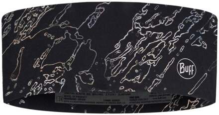 Buff CoolNet UV® Wide Hoofdband Unisex-zwart - nosize