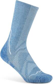 Buff Dryflx Crew  Hardloopsokken Unisex-blauw - 42-44