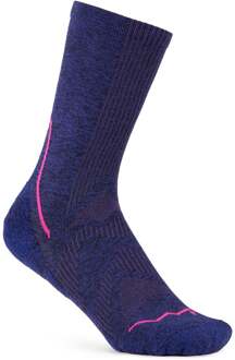 Buff Dryflx Crew  Hardloopsokken Unisex-donkerblauw - 39-41