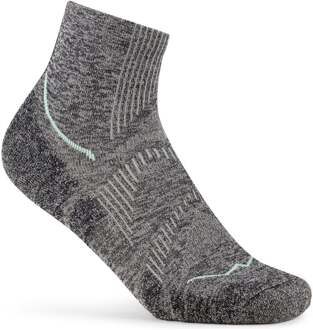 Buff Dryflx Quarter  Hardloopsokken Unisex-lichtgrijs - 36-38