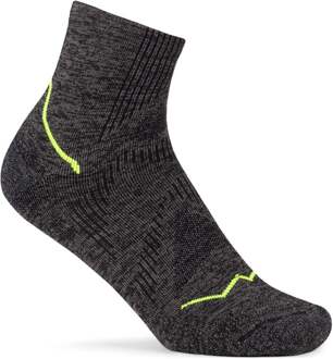 Buff Dryflx Quarter  Hardloopsokken Unisex-zwart - 42-44