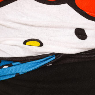 Buff Hello Kitty 77100 Multifunctionele kokerhalsband van unisex microvezel en fleece Zwart