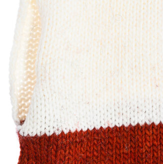 Buff Kap met gebreide kraag 94300 vrouw Wit - One Size