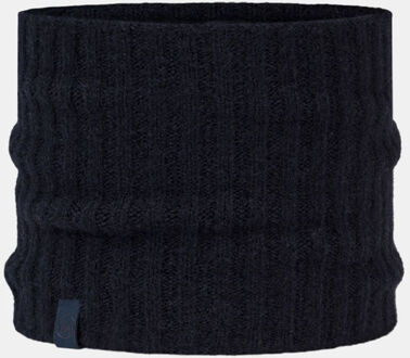 Buff Knitted Neckwarmer Nilah Night Blue Blauw - One size